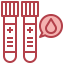 Blood sample icon 64x64