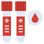 Blood sample icon 64x64