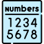 Numbers іконка 64x64