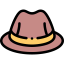Fedora hat Symbol 64x64