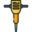 Hydraulic breaker icon 64x64