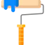 Roll paint brush icon 64x64