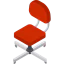 Swivel chair icon 64x64