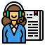 Receptionist 图标 64x64