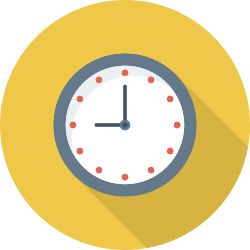 Wall clock icon