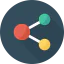 Делиться иконка 64x64