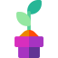 Plant pot icon 64x64