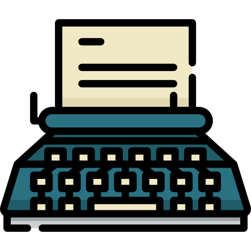 Typewriter icon