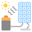 Solar cell icon 64x64