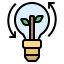 Clean energy icon 64x64