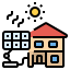 Solar cell icon 64x64