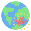 Global warming アイコン 64x64
