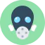 Gas mask icône 64x64
