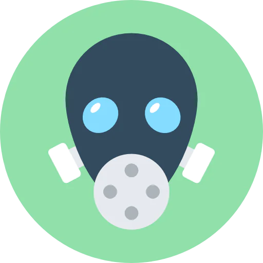 Gas mask Ikona
