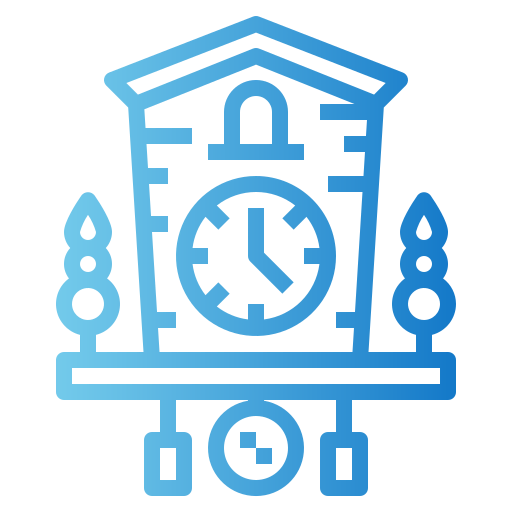 Cuckoo clock icon