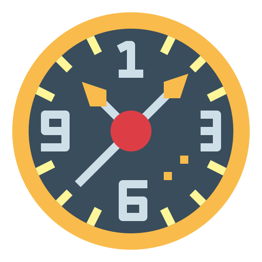Wall clock icon