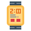 Цифровые часы иконка 64x64