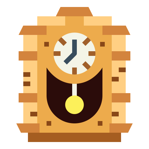 Cuckoo clock icon
