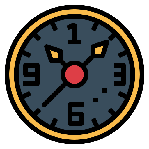 Wall clock icon