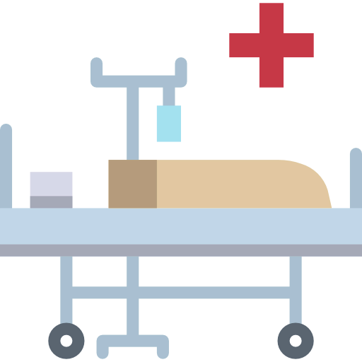 Hospital bed іконка