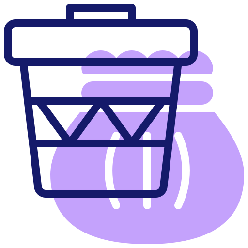 Garbage can icon
