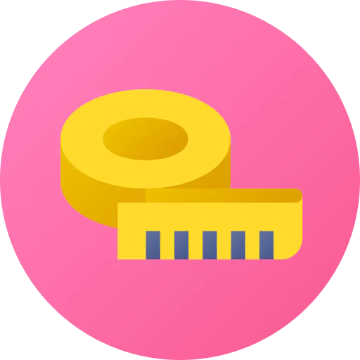 Measure tape ícone