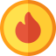 Flammable icon 64x64