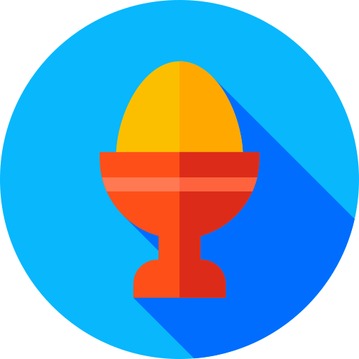 Boiled egg icon