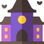 Haunted house icon 64x64