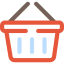 Shopping basket icon 64x64