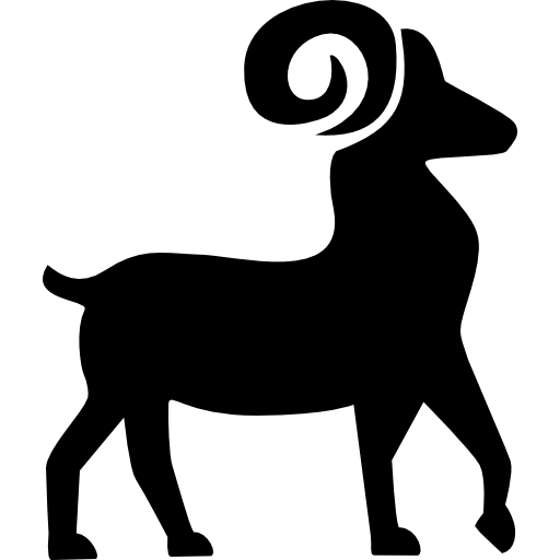 Aries symbol icon