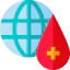 Blood donation icon 64x64