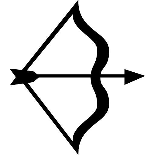 Sagittarius zodiac symbol icon