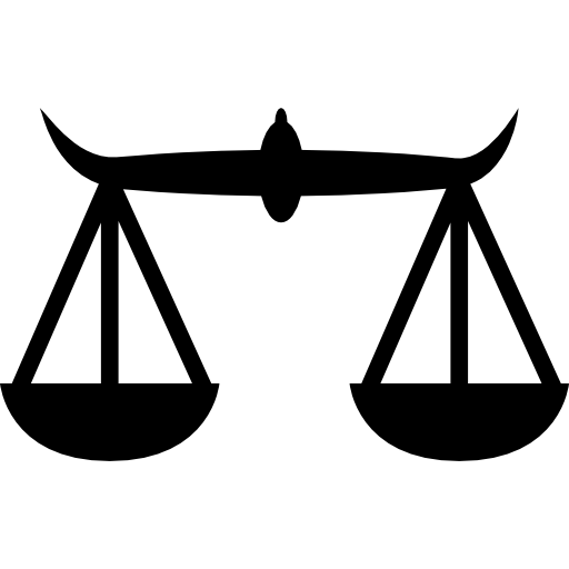 Libra sign icon