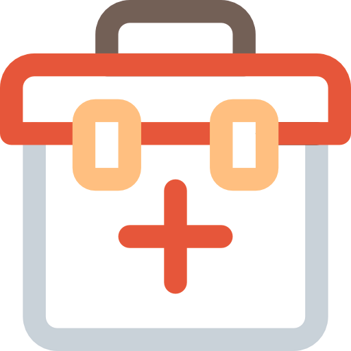 First aid kit icon