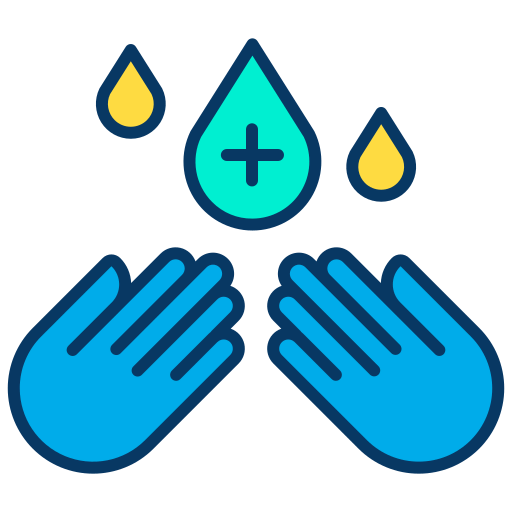 Hand sanitizer icon