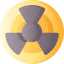 Nuclear energy icon 64x64