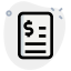 Invoices biểu tượng 64x64