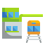 Train station icon 64x64