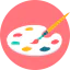 Painting palette biểu tượng 64x64