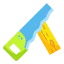 Hand saw icon 64x64