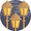 Street lamps icon 64x64
