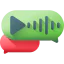 Voice message icône 64x64