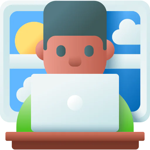 Working at home 상