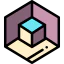 3d cube アイコン 64x64