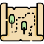 Treasure map icon 64x64