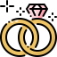 Wedding ring icon 64x64