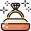 Diamond ring icon 64x64