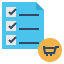 Shopping list biểu tượng 64x64