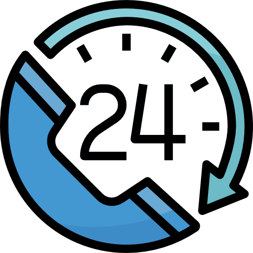 24 hours icon